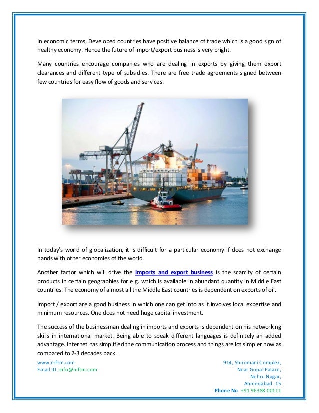imports business