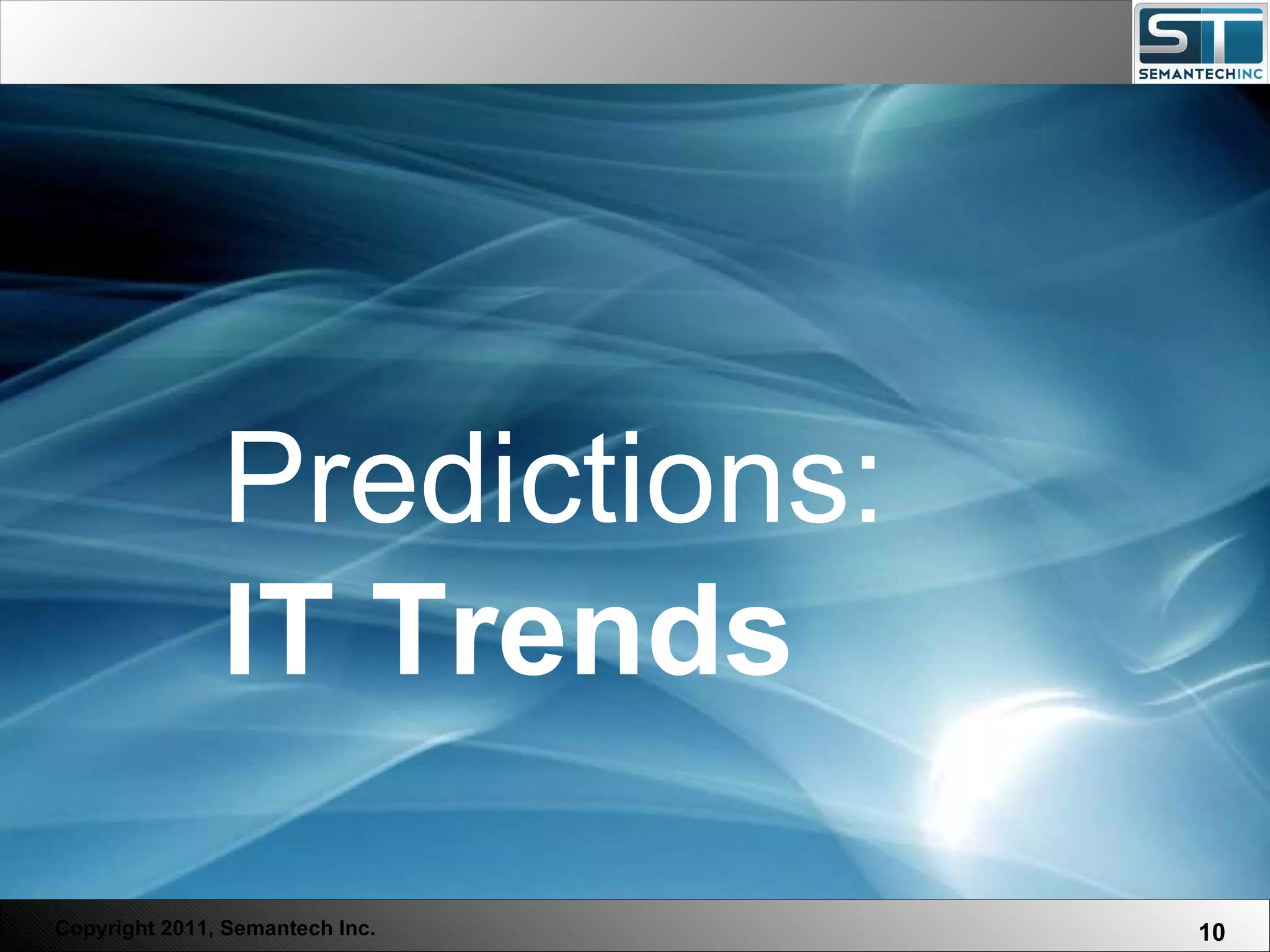 Web Servers are one thing, Nuclear Reactors are a bit more dangerous – there are systems which absolutely  must not  FAIL. Predictions: IT Trends 