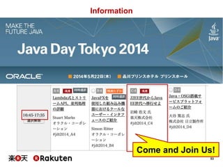 53
Information
Come and Join Us!
 