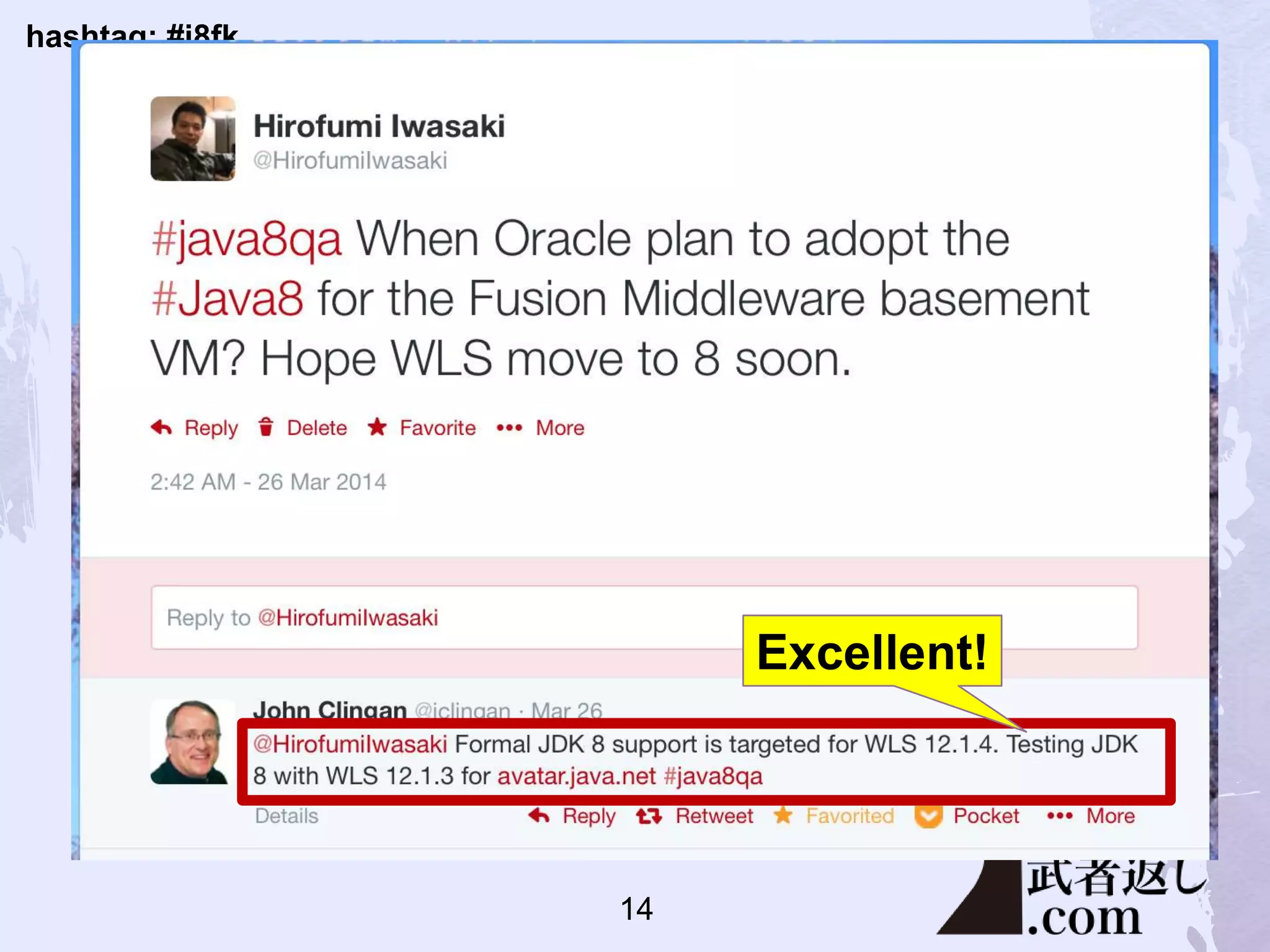hashtag: #j8fk
Excellent!
14
 
