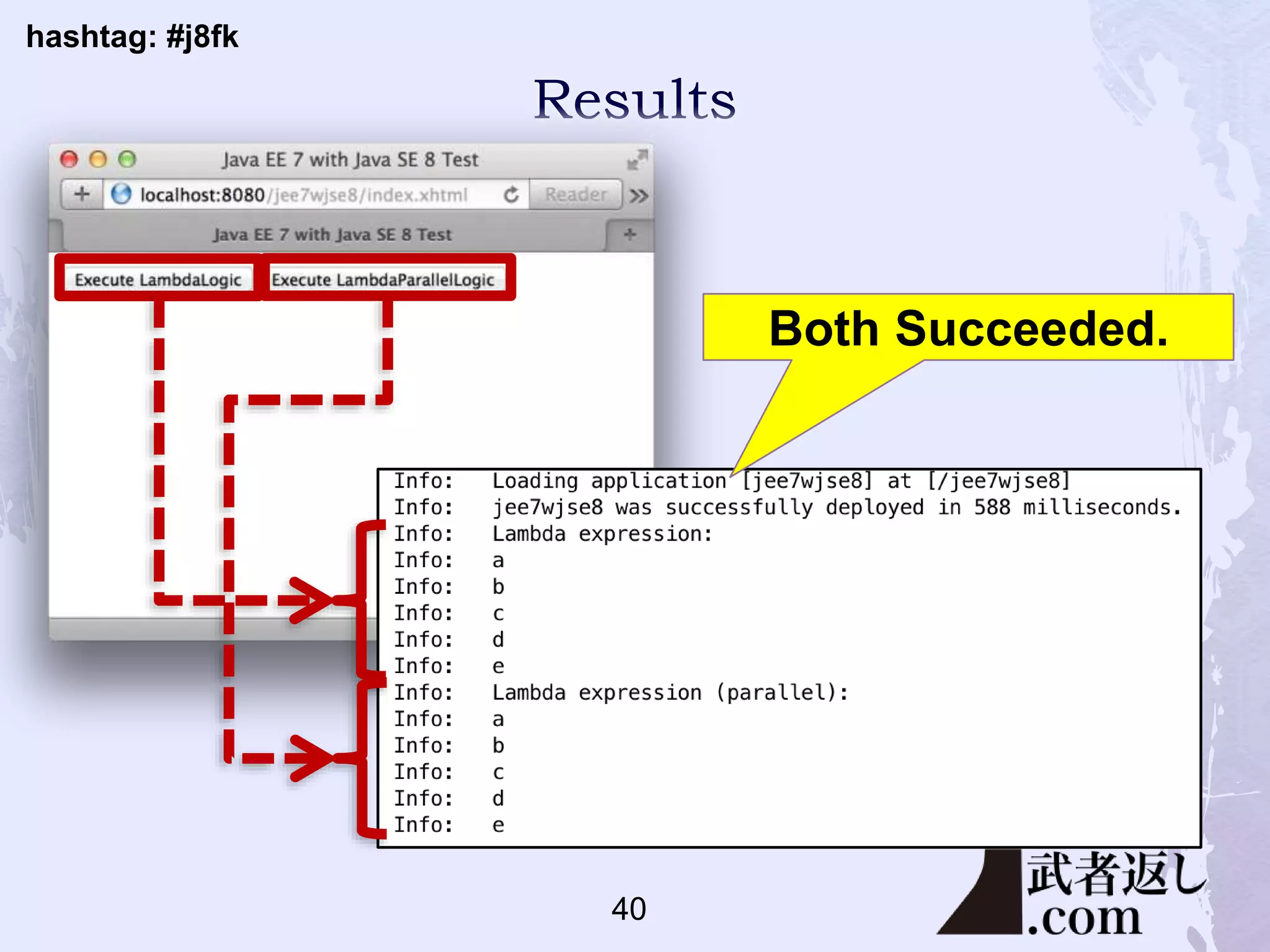 hashtag: #j8fk
Both Succeeded.
40
 