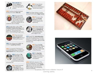 25/02/2014

G.Salmon. The Future is Mobile. Future of
Learning, Sydney.

4

 