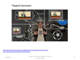 Flipped classroom

http://www.educatorstechnology.com/2013/01/this-is-why-flipped-learning-is.html
http://www.youtube.com/...