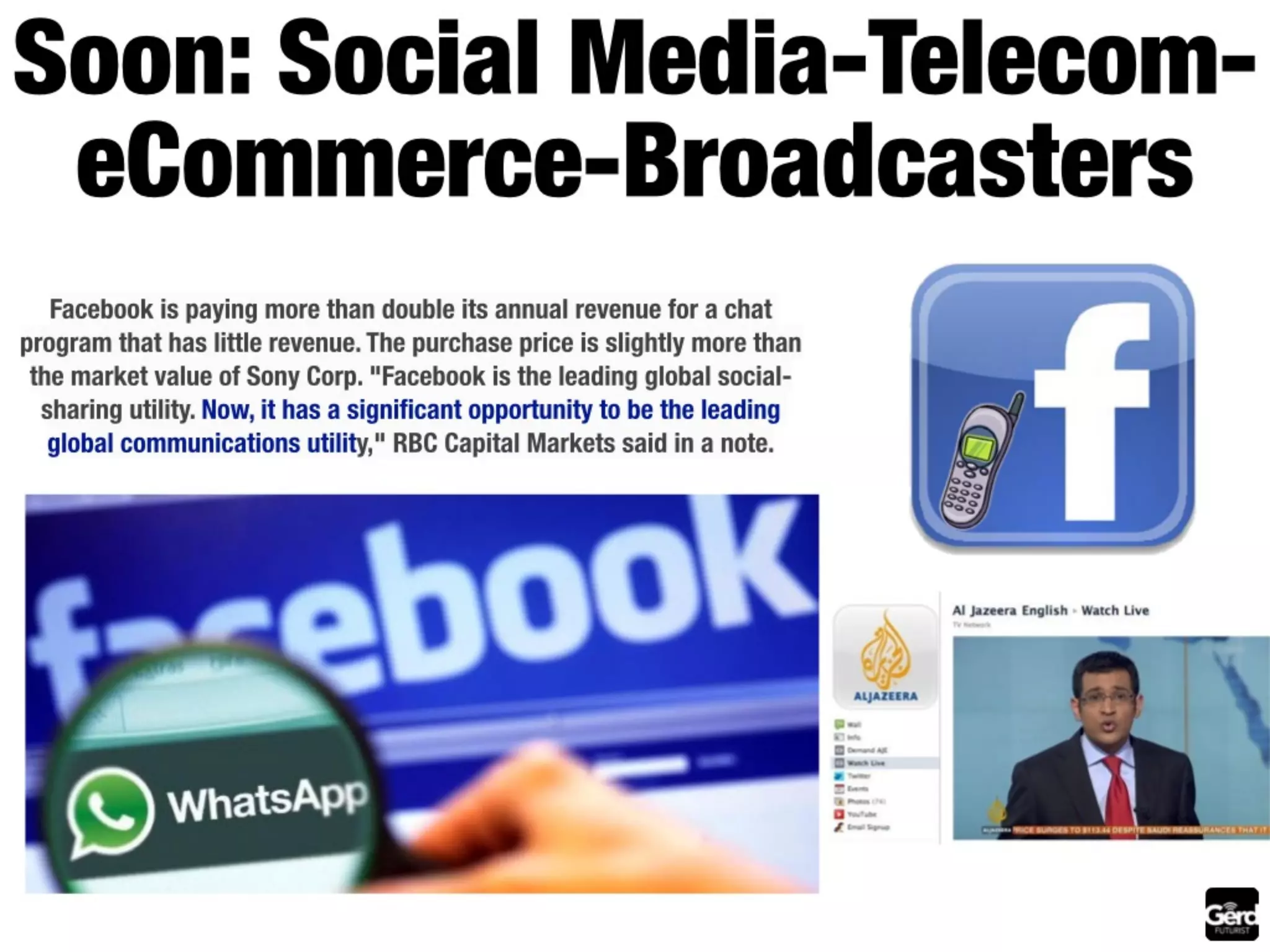 The future of media: summary by Futurist Gerd Leonhard