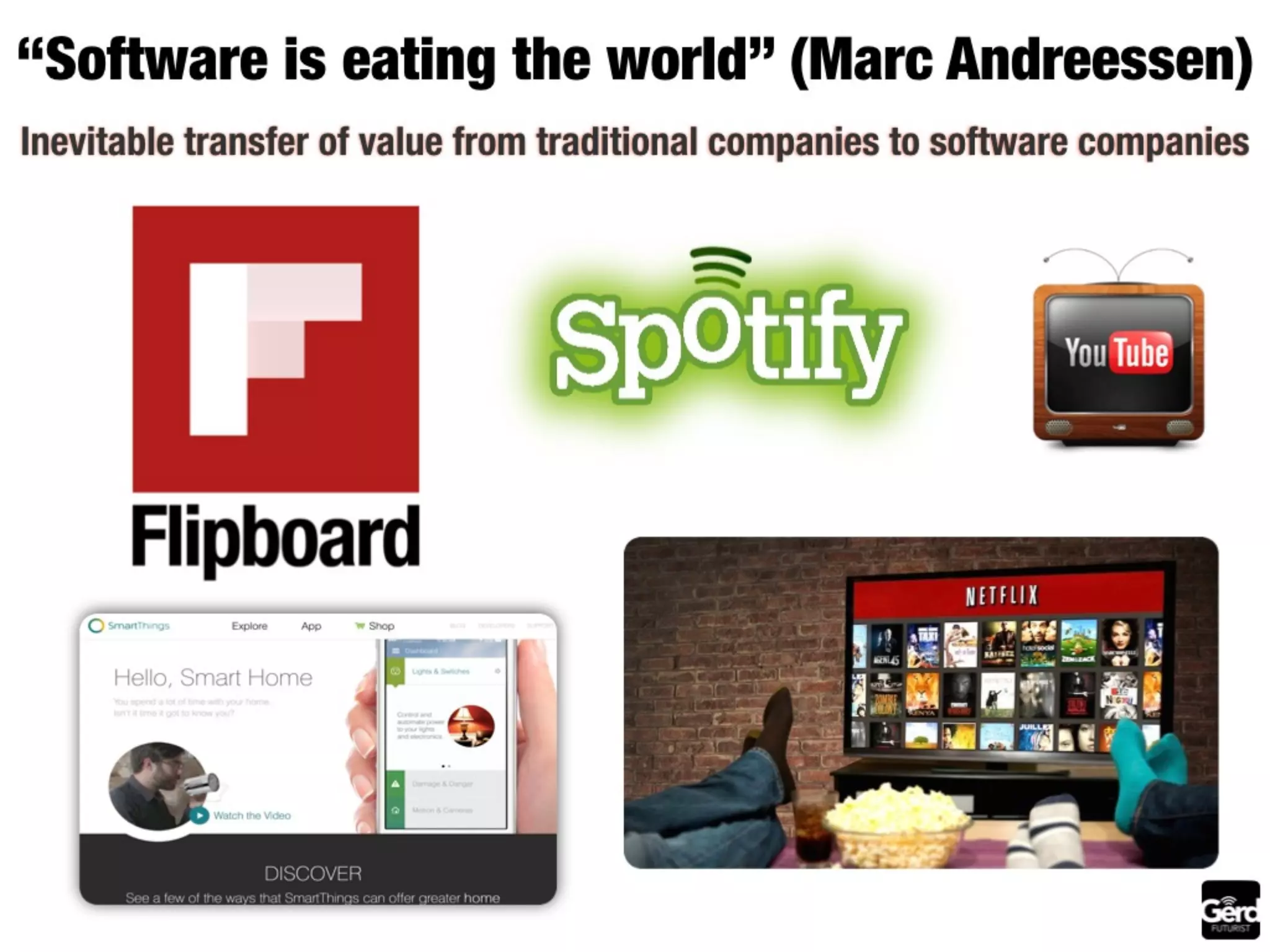 The future of media: summary by Futurist Gerd Leonhard