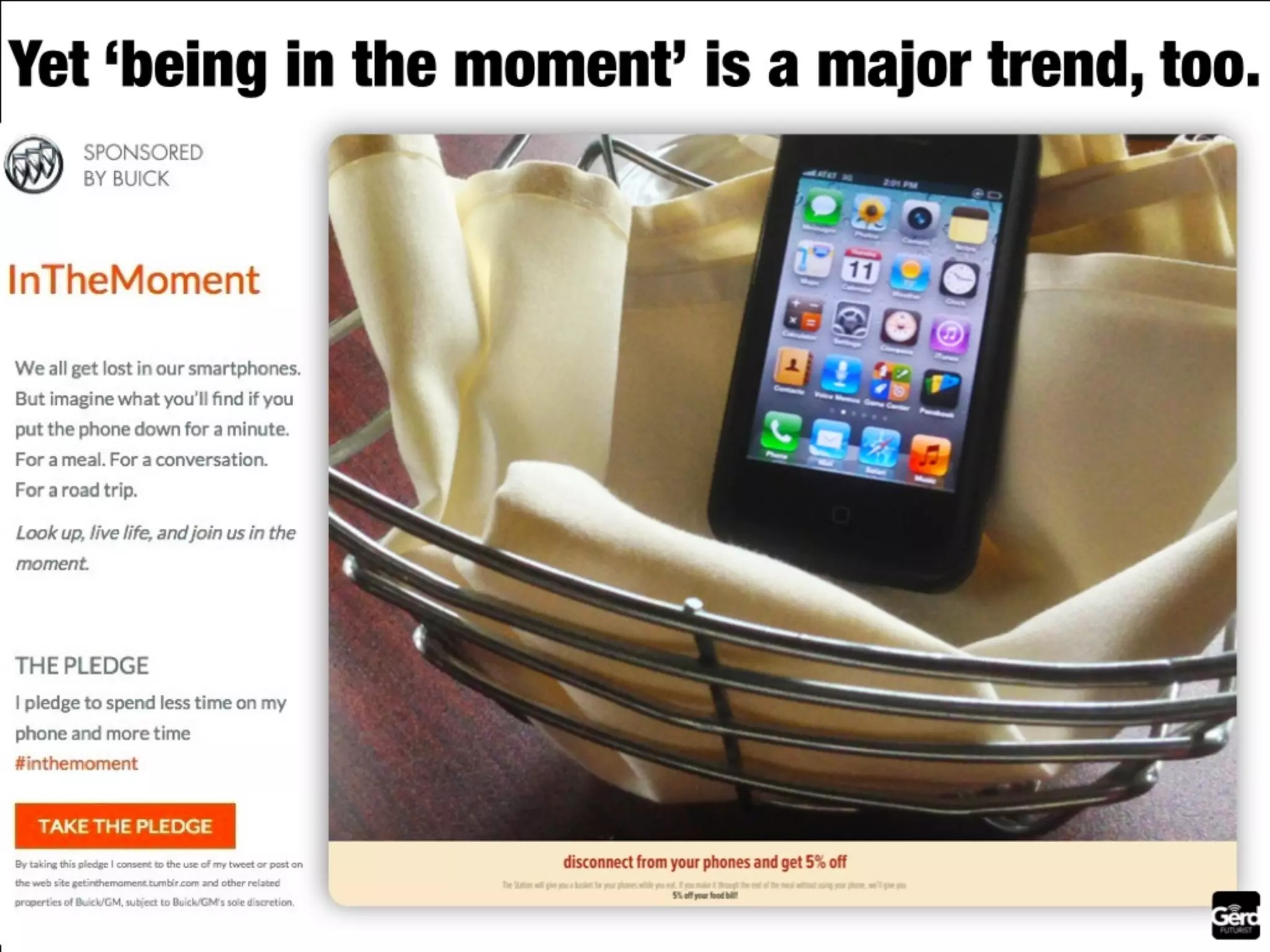 The future of media: summary by Futurist Gerd Leonhard