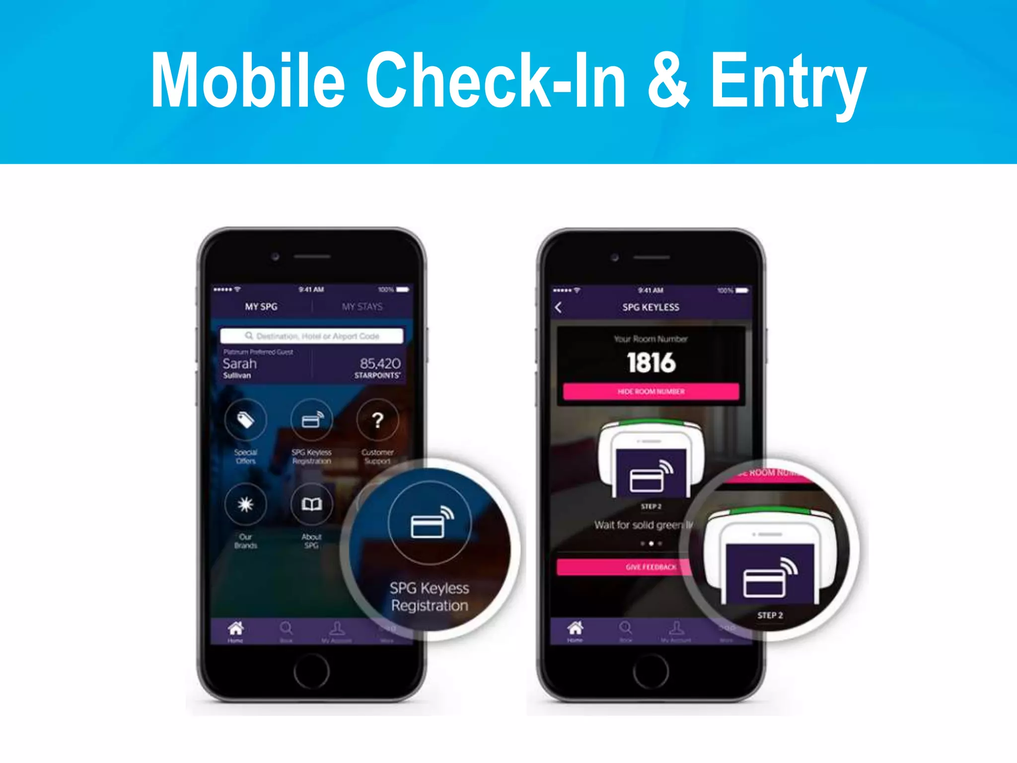 Mobile Check-In & Entry
 