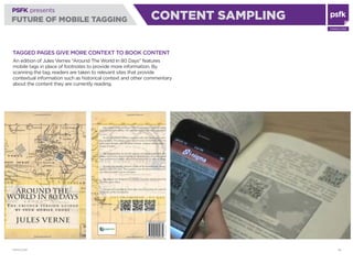 PSFK presents Future Of Mobile Tagging Report 
