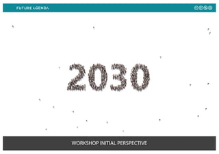 WORKSHOP INITIAL PERSPECTIVE
 