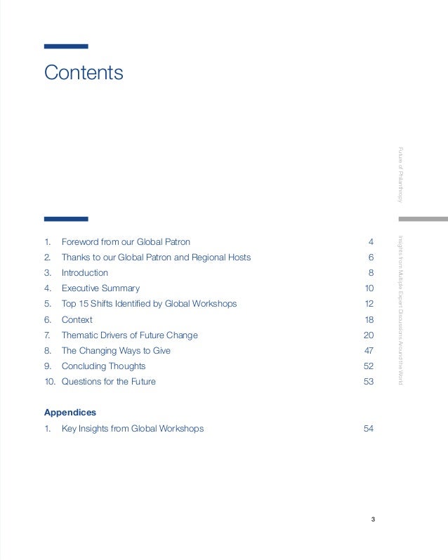 Future Of Philanthropy Final Report - 