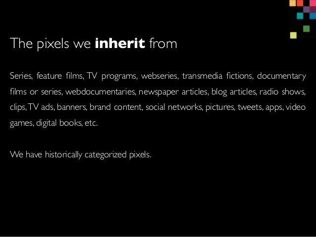The Future Of Pixels Is In Our Hands First Draft