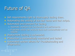 Future of QA