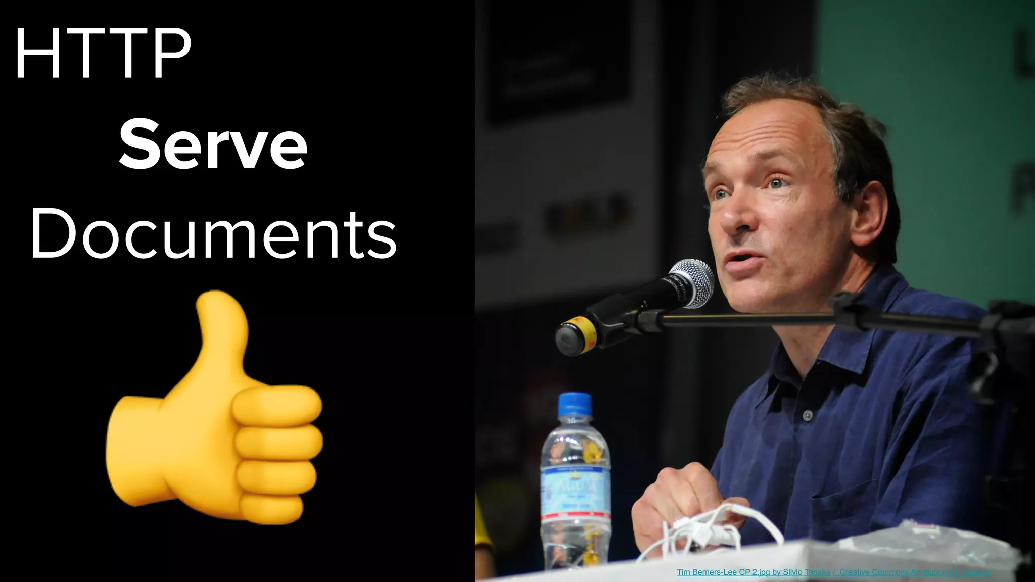 🗞
🗞
WAREZ
HTTP
Lycos
Serve
Documents
👍 Tim Berners-Lee CP 2.jpg by Silvio Tanaka / Creative Commons Attribution 2.0 Generic
 