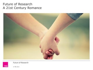 Future of Research
© TNS 2015
Future of Research
A 21st Century Romance
 