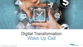 © 2018 Retail Solutions. All Rights Reserved.
Digital Transformation
Wake Up Call
16
 
