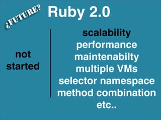 Future Of Ruby And Rails
