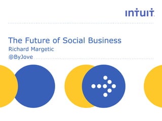 people
The Future of Social Business
Richard Margetic
@ByJove
 