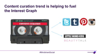 Content curation trend is helping to fuel
the Interest Graph




                    #MindshareSocial
 