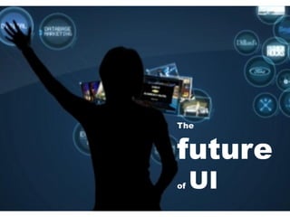 The
future
of UI
 