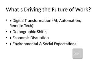 The Future of Work and HR's Strategic Transformation in a Digital Era ...