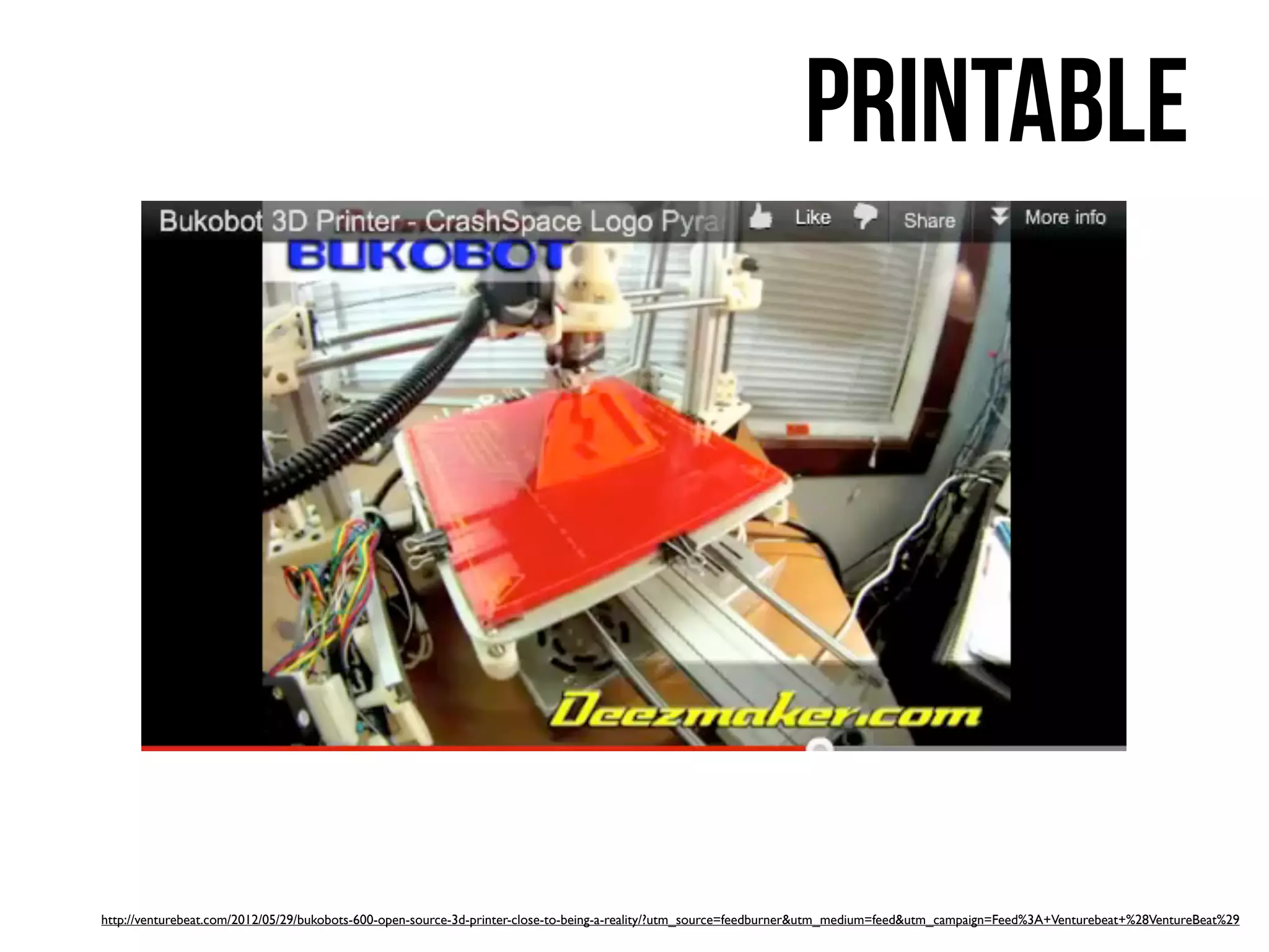 Printable




http://venturebeat.com/2012/05/29/bukobots-600-open-source-3d-printer-close-to-being-a-reality/?utm_source=feedburner&utm_medium=feed&utm_campaign=Feed%3A+Venturebeat+%28VentureBeat%29
 