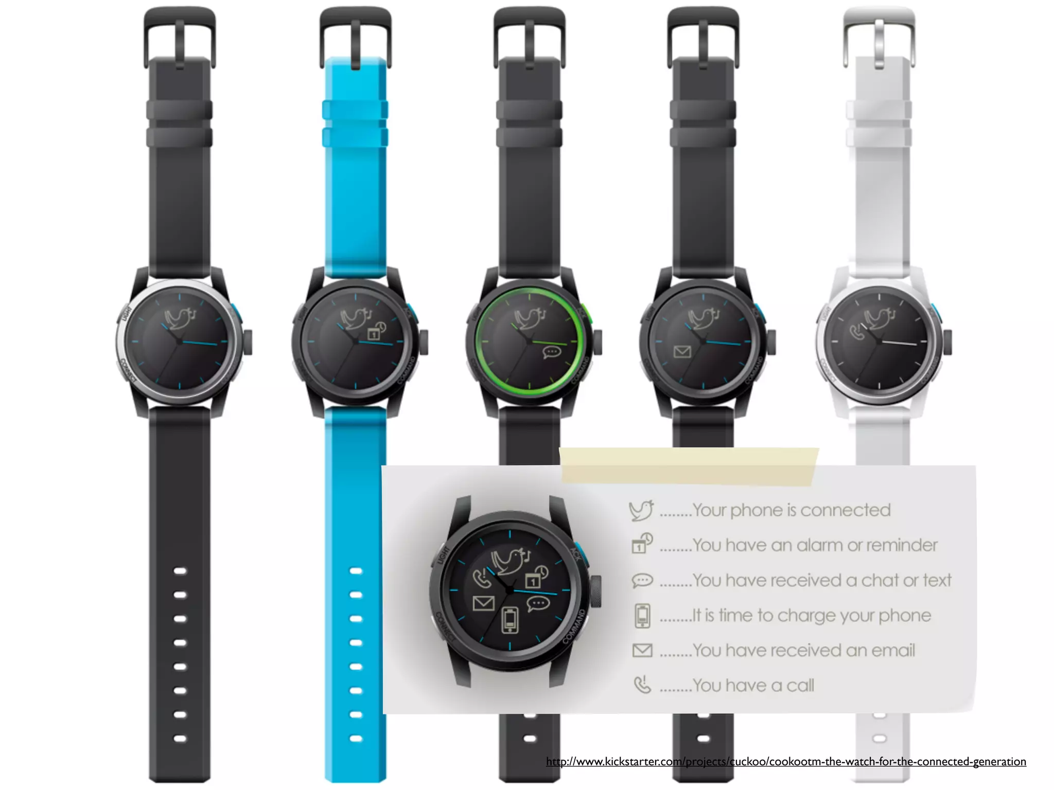 http://www.kickstarter.com/projects/cuckoo/cookootm-the-watch-for-the-connected-generation
 
