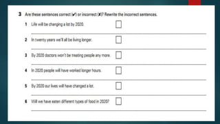 Future perfect and future continuous