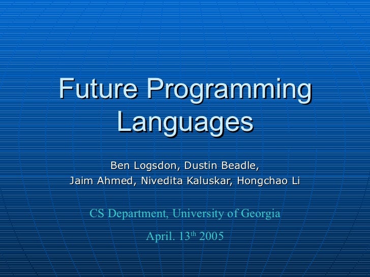 Future Programming Language