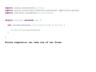 Scala Future & Promises | ODP