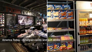 America Today - American candy and soft drinks
 