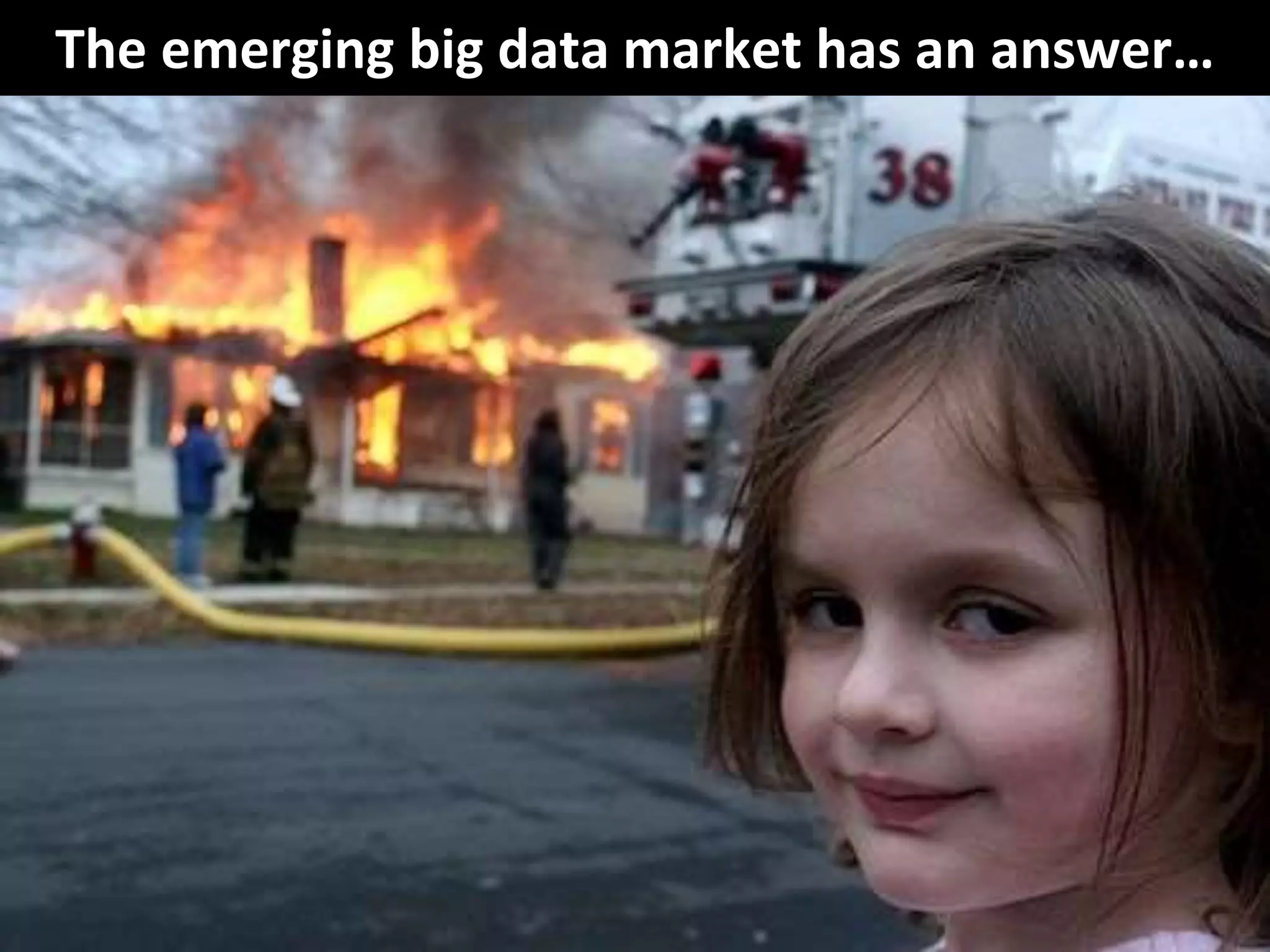 © Third Nature, Inc.
The emerging big data market has an answer…
 
