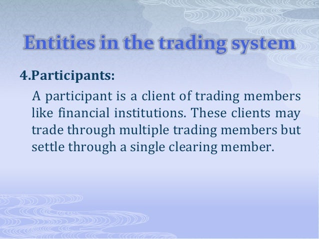 Trading system in stock exchanges -sebi