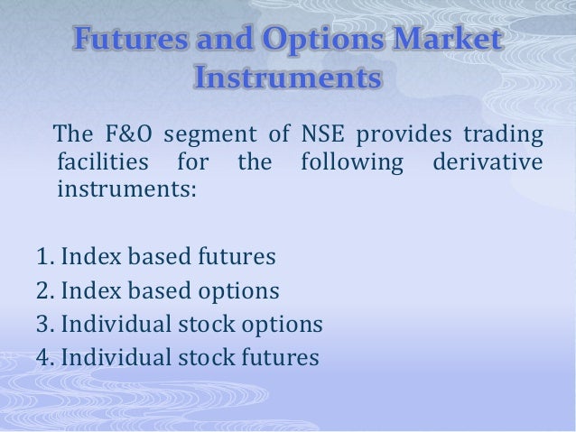What are options and futures in stock market