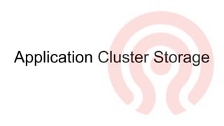 Application Cluster Storage
 