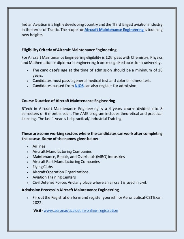 Future Scope Of Aircraft Maintenance Engineering And Salary Package pdf Future Scope Of Aircraft Maintenance Engineering And Salary Package pdf