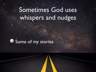Sometimes lives are
preserved by responding to
      true prophecies
• The story of followers of Jesus who
  remembered His warning about
  Jerusalem.
• The story of a village in Armenia and
  a boy who gave himself to seeking
  God.
 