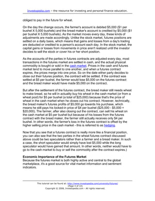 Futures Fundamentals | PDF