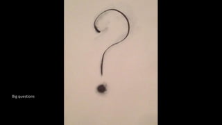 @libraryfuture Joe Murphy
Big questions
 