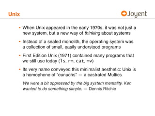 Bringing the Unix Philosophy to Big Data | PDF