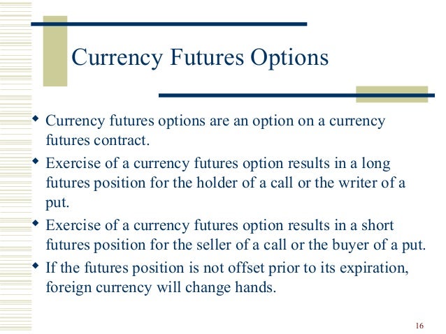 Currency futures vs spot forex
