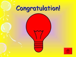Congratulation!

 