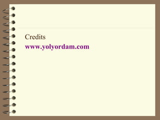 Credits
www.yolyordam.com
 