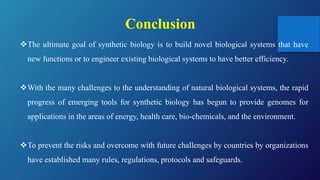 Future trends in synthetic biology 