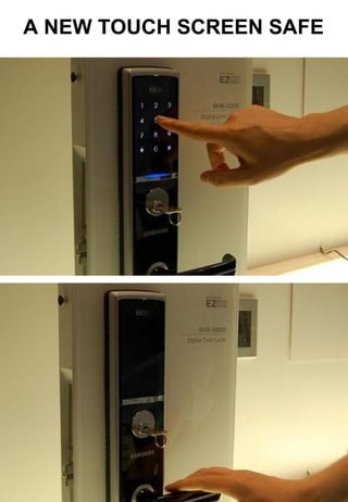 A NEW TOUCH SCREEN SAFE   