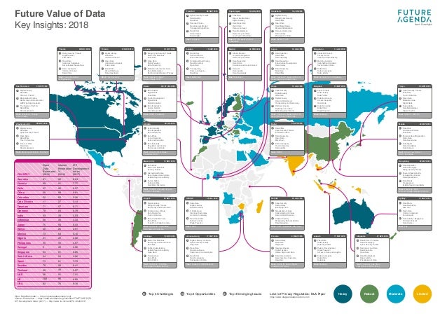Future Value Of Data World Map Infographic 18