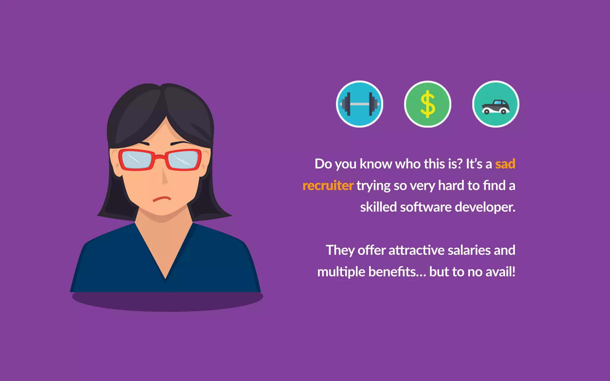 o o now w o t i i ? t a sa
ec u te t ing o ve a d to nd a
illed o wa e develo e
e o e a a ve ala ie and
m l le bene t b t to no avail
 