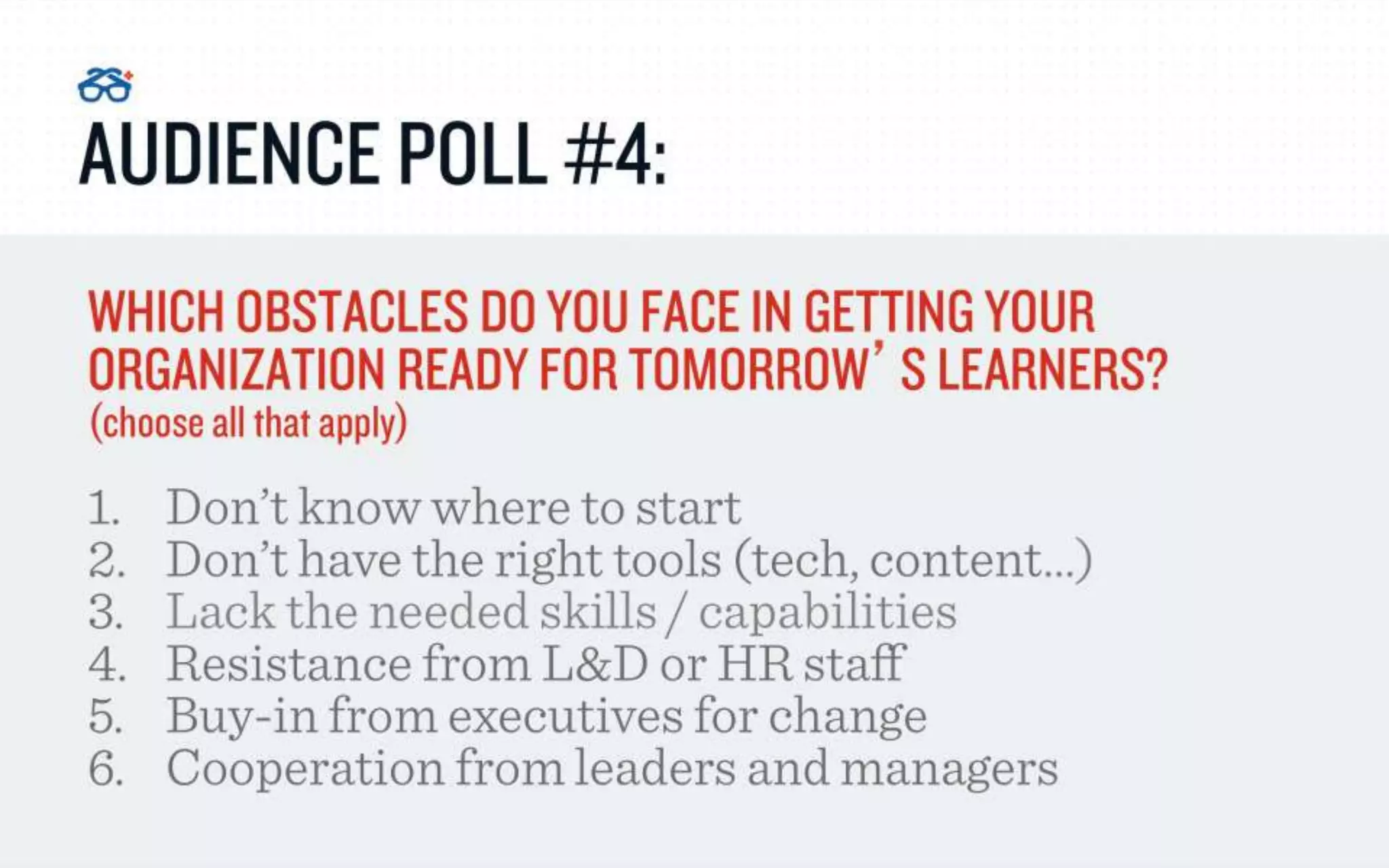 How the Workforce Learns in 2016 (Expanded deck with polls and case study) - Presented in Conjunction with Future Workplace and Human Capital Media