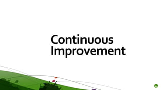 Continuous
Improvement
 
