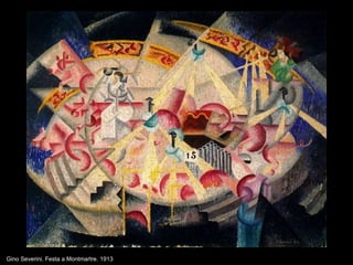 Gino Severini. Festa a Montmartre. 1913 