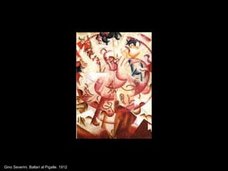 Gino Severini. Ballarí al Pigalle. 1912 